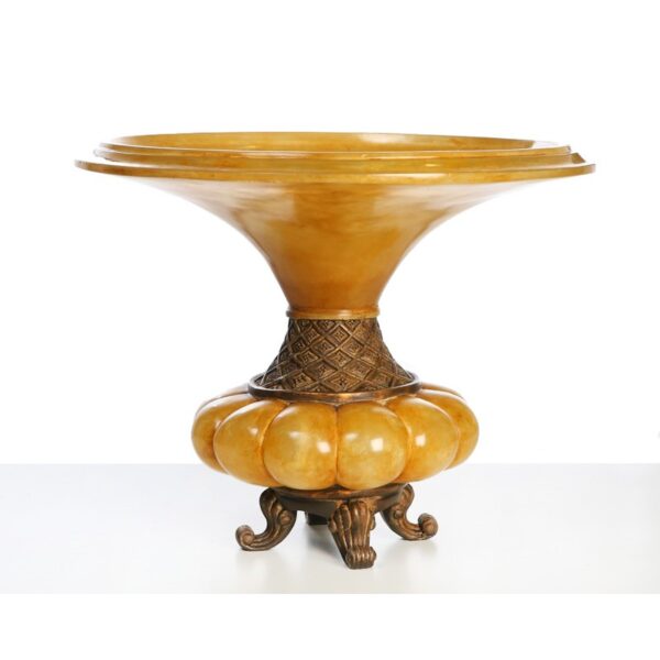 1420T-912_0 CENTRO MESA PIE ALT 35CM Ø45CM - Imagen 1