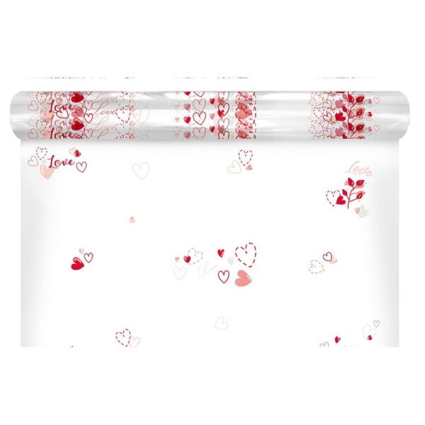 BOBINA CORAZONES 70CM X 50M - Imagen 1