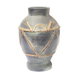 JARRON VERDE ORO 25CM