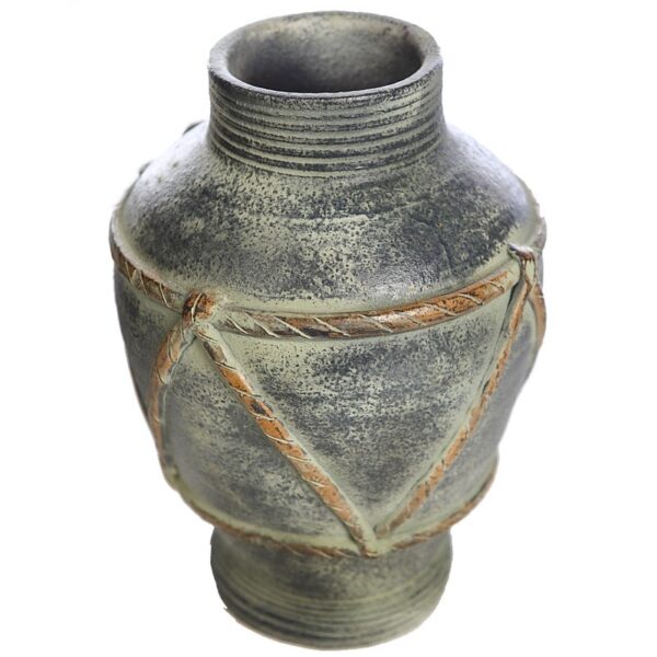 JARRON VERDE ORO 25CM - Imagen 2