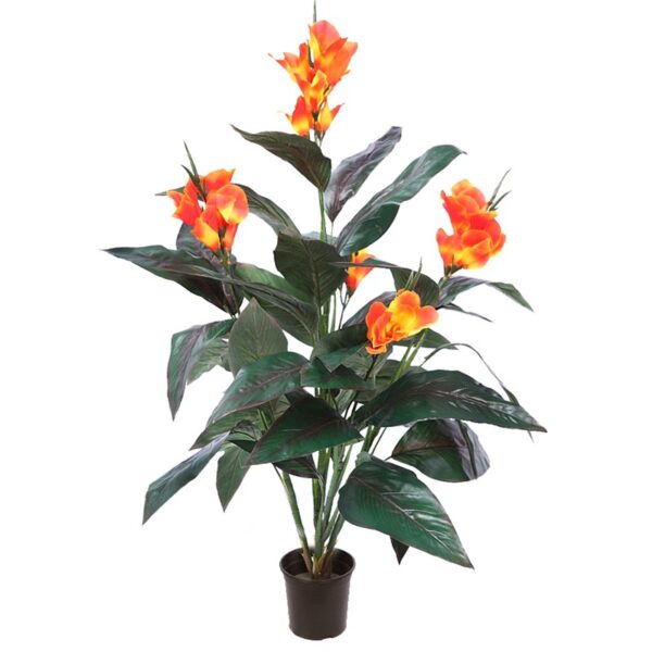 PLANTA CANA MUSA ARTIFICIAL EN MACETA - Imagen 1