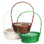 CESTA MEDIANA 35X25CM ALT 14CM ALT TOTAL 52CM - Imagen 2