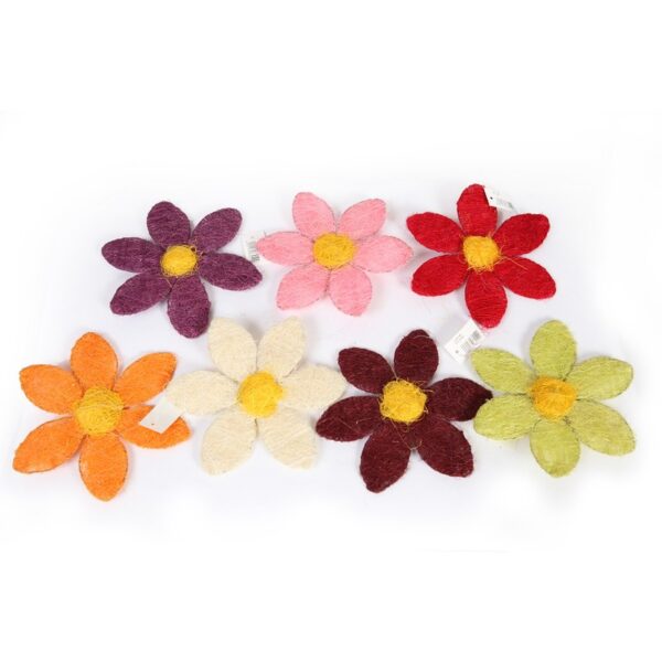 FLOR SISAL 15 CM - Imagen 1
