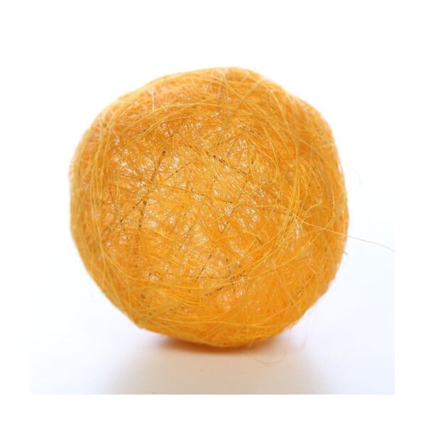 BOLA DECORATIVA DE SISAL 10CM - Imagen 4