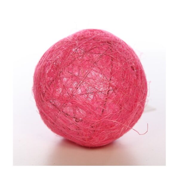 BOLA DECORATIVA DE SISAL 10CM - Imagen 5