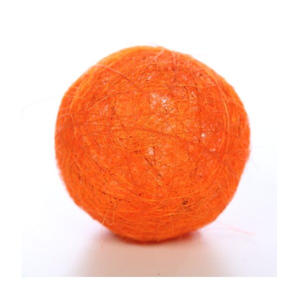 BOLA DECORATIVA DE SISAL 10CM - Imagen 7