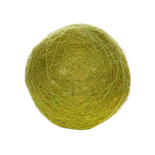 BOLA DECORATIVA DE SISAL 12,5CM - Imagen 6
