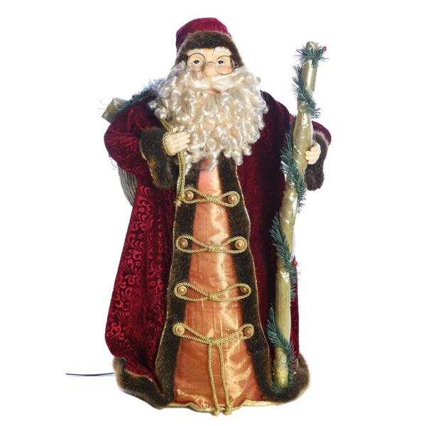 56645_0 PAPA NOEL CON LUZ 78 CM - Imagen 1