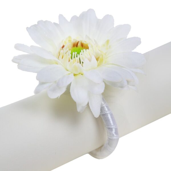 SERVILLETERO UNIFLOR GERBERA 8 CM Ø 5 CM - Imagen 1