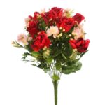 RAMO ROSAS ARTIFICIALES 44CM
