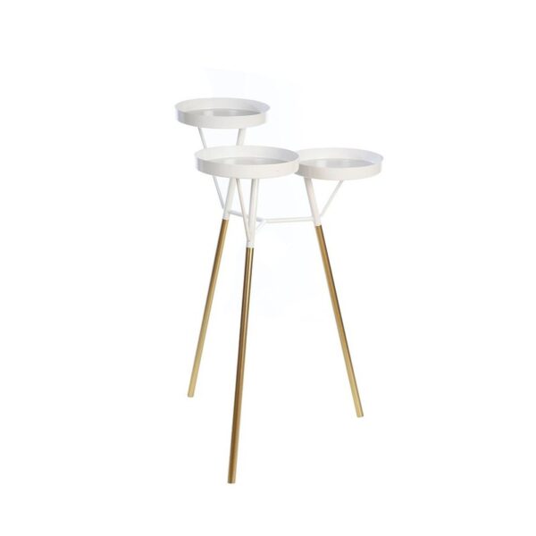 6G-19439_0 SOPORTE 3 PLANTAS METALICO 70CM - Imagen 1