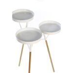 SOPORTE 3 PLANTAS METALICO 70CM - Imagen 2