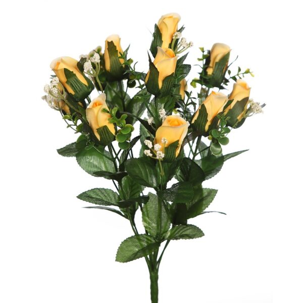 RAMO DE CAPULLOS X 12 ARTIFICIAL  40 CM - Imagen 2