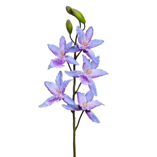 VARA ORQUIDEA MILTASSIA ARTIFICIAL 80CM - Imagen 1