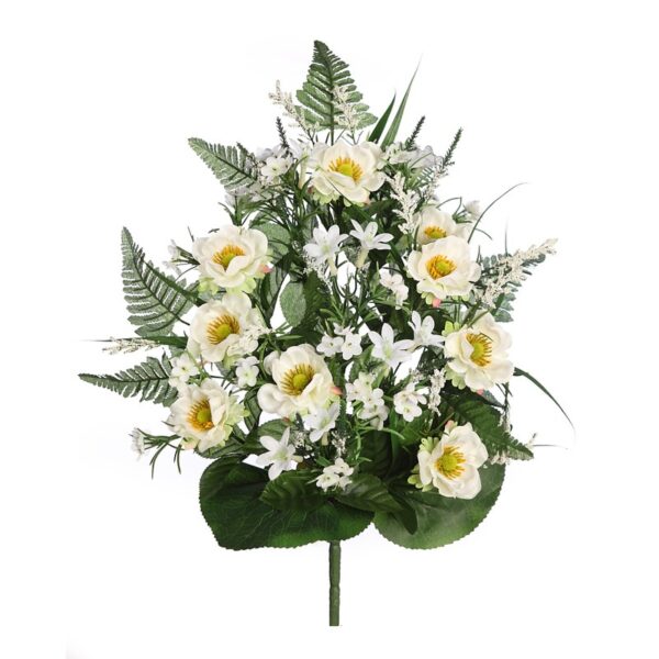 RAMO ANEMONAS ARTIFICIAL 45CM - Imagen 1