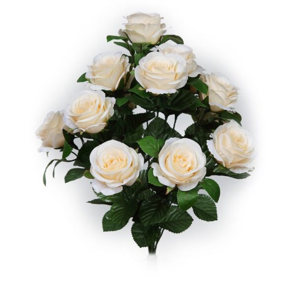 RAMO ROSAS ARTIFICIALES 43CM - Imagen 2