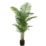 PALMERA ARTIFICIAL EN MACETA 130CM TACTO NATURAL