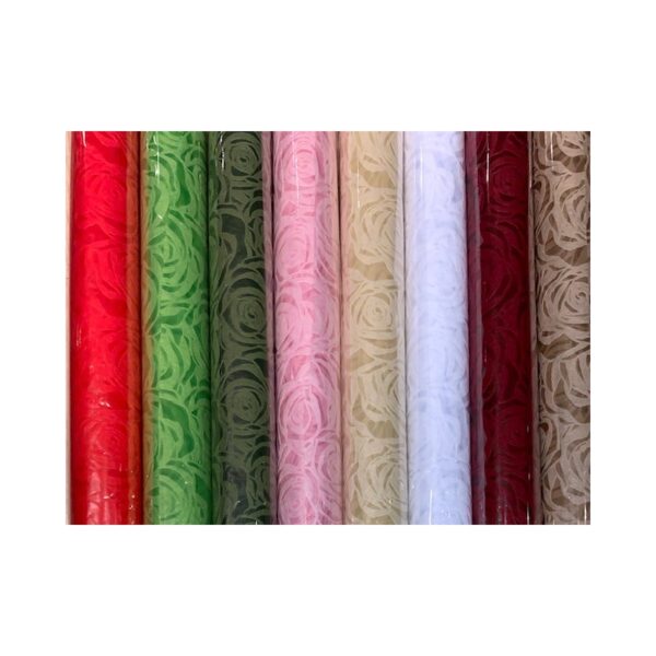 76075_0 ROLLO ROSAS NON WOVEN 75CM - Imagen 1
