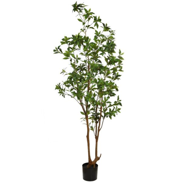 SCHEFFLERA EN MACETA ARTIFICIAL 195CM - Imagen 1