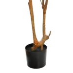 SCHEFFLERA EN MACETA ARTIFICIAL 195CM - Imagen 4
