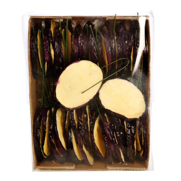 PICK BERENJENA RODAJAS 15CM CAJA 48UD - Imagen 2