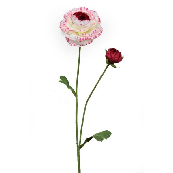 VARA DE RANUNCULO ARTIFICIAL 60CM - Imagen 1