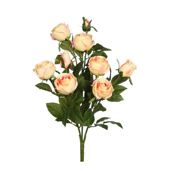 RAMO FRONTAL DE ROSAS ARTIFICIALES 60CM - Imagen 2