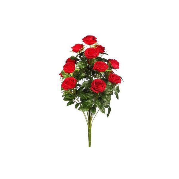 AD0337_0 RAMO ROSAS X 16 ARTIFICIAL 50CM - Imagen 1
