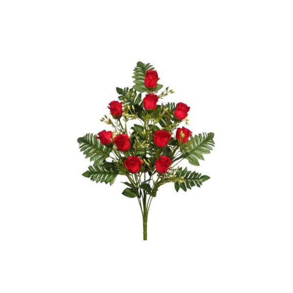 AD0408_0 RAMO ROSAS ARTIFICIAL X 10 - Imagen 1