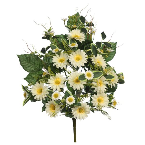 RAMO DE UNA CARA MARGARITAS X 17 50CM - Imagen 1
