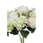 BOUQUET DE PEONIA Y HORTENSIA 60CM - Imagen 2