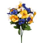 MATA DE PENSAMIENTOS ARTIFICIAL 45CM - Imagen 3