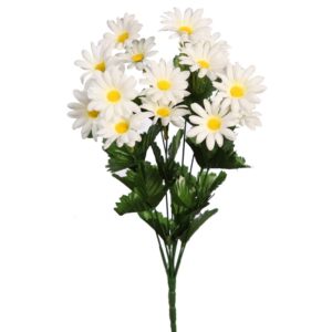 RAMO DE MARGARITAS ARTIFICIAL 46CM