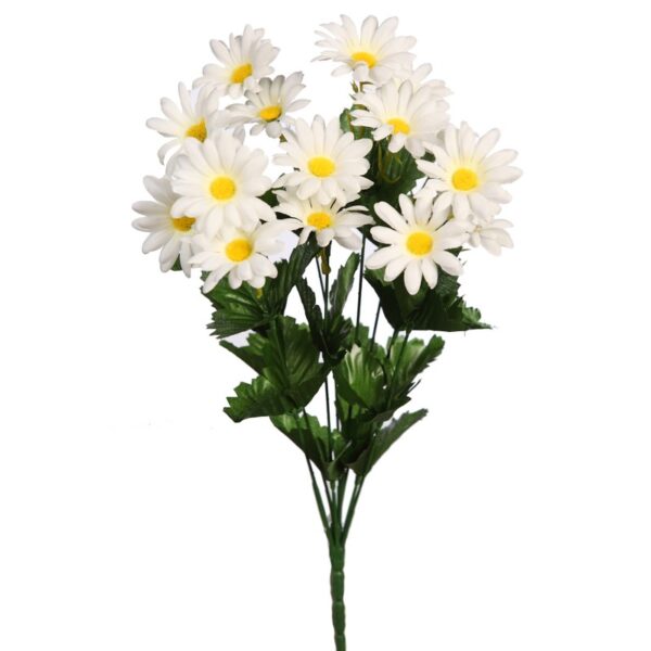 RAMO DE MARGARITAS ARTIFICIAL 46CM - Imagen 1