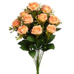 BOUQUET DE ROSAS ARTIFICIAL 50CM - Imagen 3