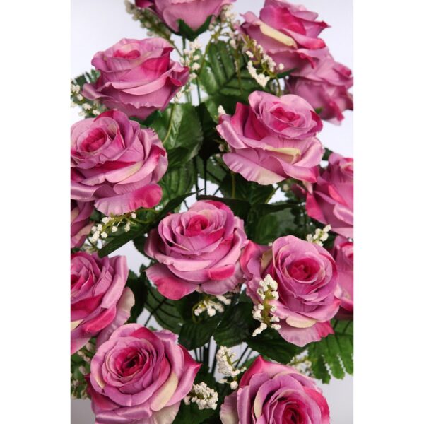 BOUQUET ROSAS ARTIFICIALES 58CM - Imagen 6