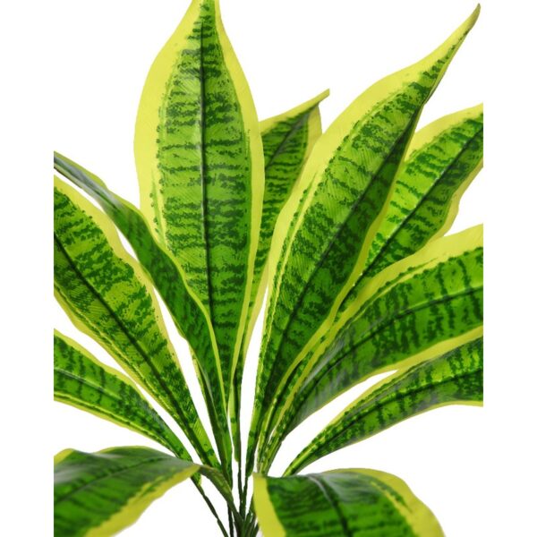 PLANTA DIFFEMBACHIA CON MACETA ARTIFICIAL 40CM - Imagen 2