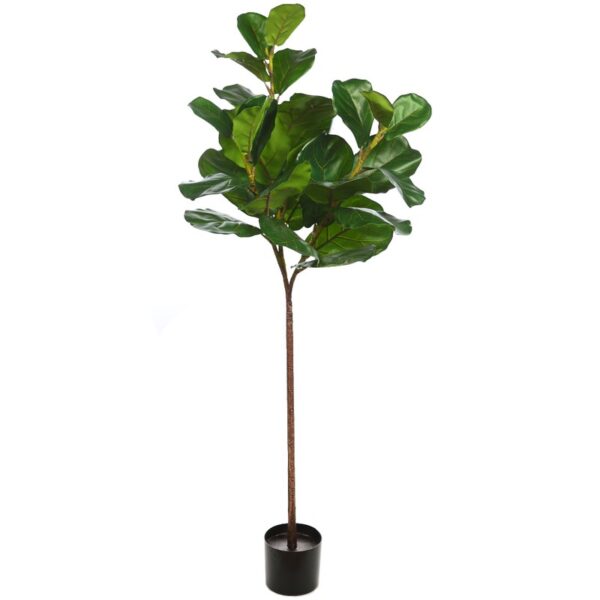 FICUS LYRATA ARTIFICIAL EN MACETA 140CM - Imagen 1