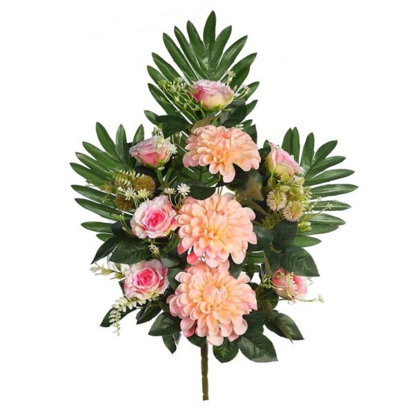 RAMO MUM Y ROSAS ARTIFICIAL 62CM - Imagen 3