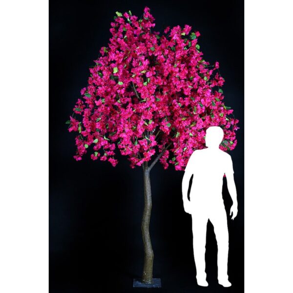 ARBOL DE BOUGANVILLA ARTIFICIAL 300CM - Imagen 2