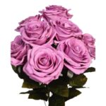 RAMO DE ROSAS ARTIFICIAL 46CM - Imagen 2