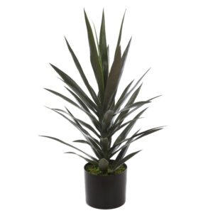 YUCCA ARTIFICIAL EN MACETA 75CM
