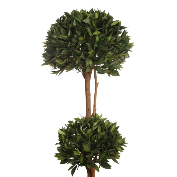 ARBOL DE LAUREL ARTIFICIAL DOBLE BOLA ALT 160CM - Imagen 2