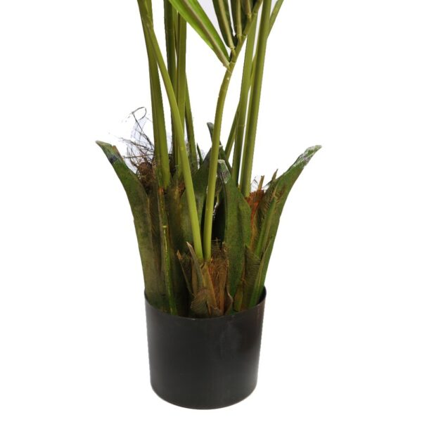 PALMERA KENTIA EN MACETA ARTIFICIAL 180CM - Imagen 4