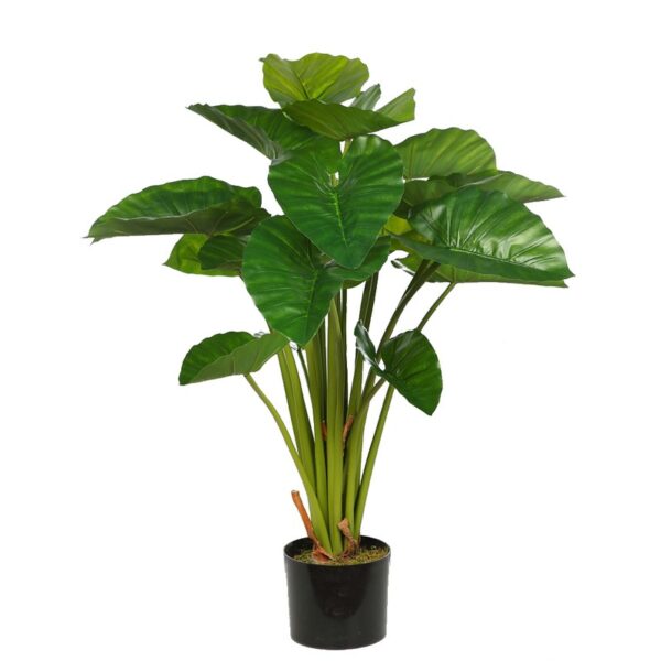 B260TA_0 COLOCASIA ARTIFICIAL EN MACETA 100CM - Imagen 1