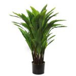 CALATHEA ARTIFCIAL EN MACETA 75CM