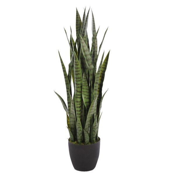 SANSEVIERIA ARTIFICIAL EN MACETA 95CM - Imagen 1