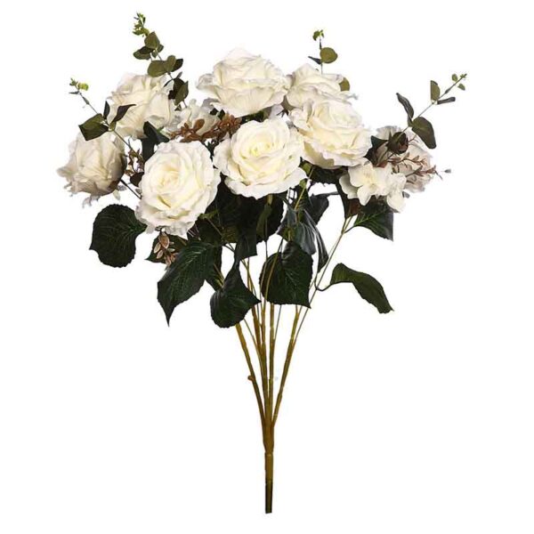 BOUQUET ROSAS ARTIFICIALES 70 CM AD0537-1 BOUQUET ROSAS ARTIFICIALES 70 CM - Imagen 1