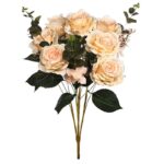 BOUQUET ROSAS ARTIFICIALES 70 CM - Imagen 2