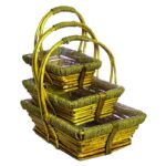 CESTA MIMBRE SET X3 40CM - Imagen 4